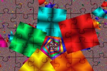 Abstracto,Cuadrados jigsaw puzzle