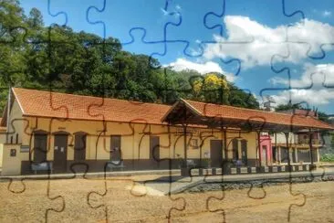 Estação Ferroviária em Muriaé - MG jigsaw puzzle