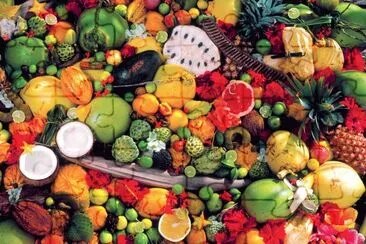 Colorful Tropical Fruits jigsaw puzzle