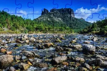 RÃ­o Meliquina. NeuquÃ©n. Argentina jigsaw puzzle