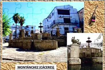 פאזל של MONTÃNCHEZ (CÃCERES)   FUENTE DEL ALTOZANO
