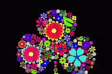 Arte Digt,Floral,Trevol jigsaw puzzle