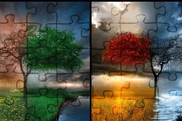 Arte Digt-Estaciones... jigsaw puzzle