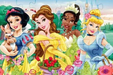 פאזל של princesas