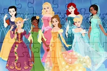 פאזל של princesas