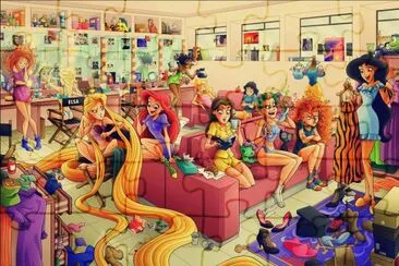 פאזל של princesas