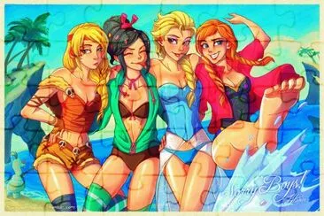 פאזל של princesas