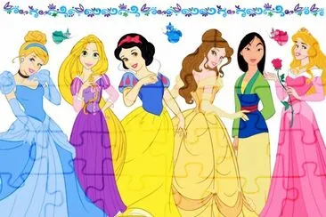 פאזל של princesas