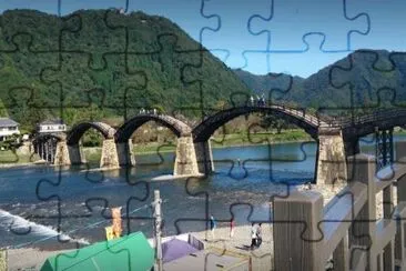 פאזל של Kintai Bridge