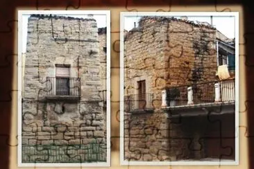 OLITE (NAVARRA)â€“ RESTOS DE SUS MURALLAS ROMANAS jigsaw puzzle