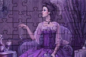 Abyss Fantasy Woman-Art