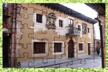 CERVERA DE PISUERGA (PALENCIA)â€“ CASA DE LOS LEONES jigsaw puzzle