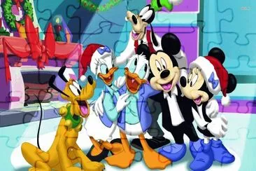 La tropa de Mickey jigsaw puzzle
