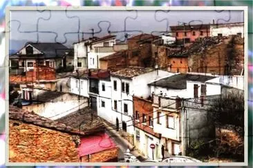 ANDOSILLA (NAVARRA) â€“ A VISTA DE PÃJARO jigsaw puzzle