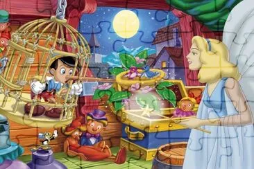 Pinocho y el hada jigsaw puzzle