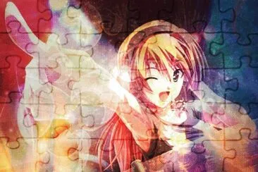 anime color jigsaw puzzle
