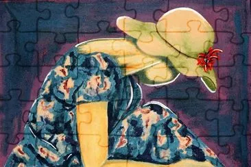 Mujer Pintada- AcrÃ­lico .jpg