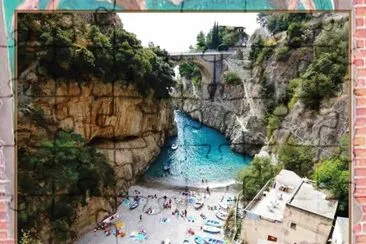 FURORE (SALERMO) ITALIA â€“ FIORDO Y PEQUEÃ‘A PLAYA