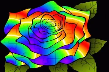 פאזל של Arco iris- psicodÃ©lico rosado.png