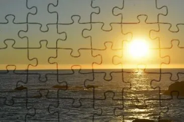 sunset - ViÃ±a del Mar - Chile jigsaw puzzle
