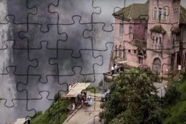 Bogota Falls   Old Hotel jigsaw puzzle