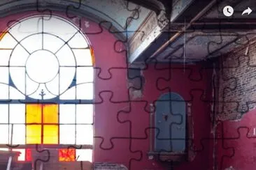 Abandoned Historical Theatre jigsaw puzzle