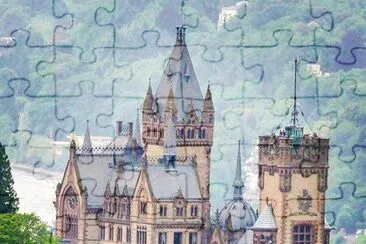 Schloss Drachenburg-Alemania jigsaw puzzle