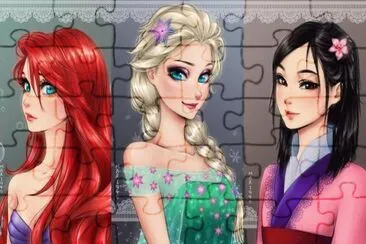 Princesas jigsaw puzzle