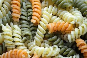 Fideos- Colorido, Pasta.