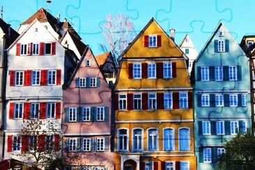 TÃ¼bingen de la Ciudad Vieja.