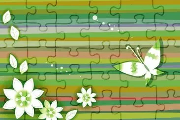 פאזל של Artistico-Flores,Mariposa.