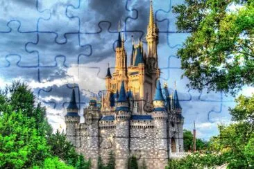 Castillo de Hearst jigsaw puzzle