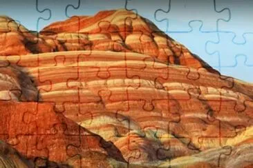 Zhangye China Landforms jigsaw puzzle