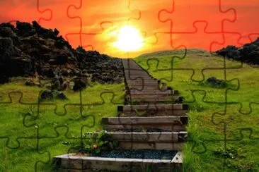 Escalera al cielo jigsaw puzzle