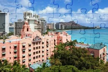 Royal Hawaiian Hotel-Waikiki Beach