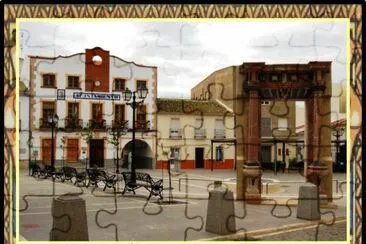 TEBA (MÃLAGA) â€“ PLAZA DEL AYUNTAMIENTO jigsaw puzzle