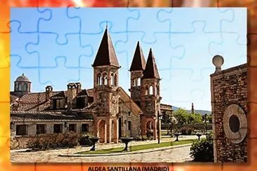 ALDEA SANTILLANA (MADRID) jigsaw puzzle