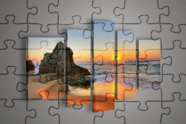 decoraciÃ³n moderna jigsaw puzzle