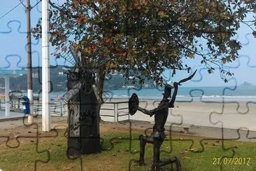 Orla da Praia da Enseada  GuarujÃ¡ - SP