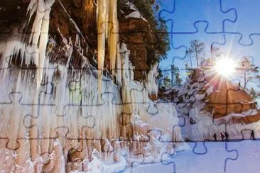 ice cave jigsaw puzzle