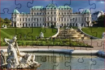 PALACIO BELVEDERE jigsaw puzzle
