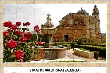 פאזל של SIMAT DE VALLDIGNA (VALENCIA) - MONASTERIO