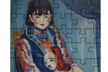 Guan Zilan 1903-1986 jigsaw puzzle