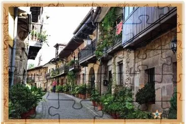 פאזל של CARTES (CANTABRIA) â€“ CALLE DEL CAMINO REAL