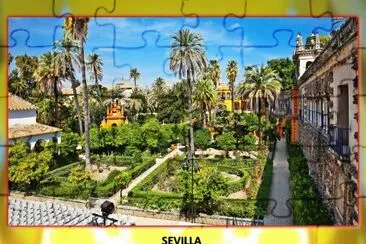 פאזל של SEVILLA   JARDINES DE LOS REALES ALCÃZARES