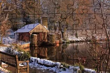 CASA EN EL LAGO jigsaw puzzle