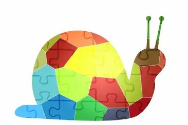 Caracol-Molusco. jigsaw puzzle