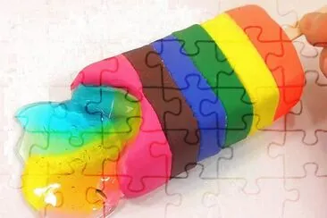 Color jigsaw puzzle