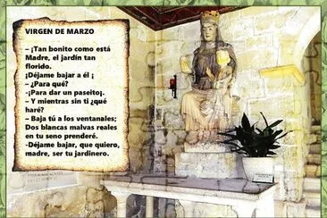 SILOS (BURGOS) â€“ VIRGEN DE MARZO/POEMA DE ALBERTI