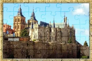 ASTORGA (LEÃ“N) â€“ CASCO ANTIGUO Y SUS MURALLAS jigsaw puzzle